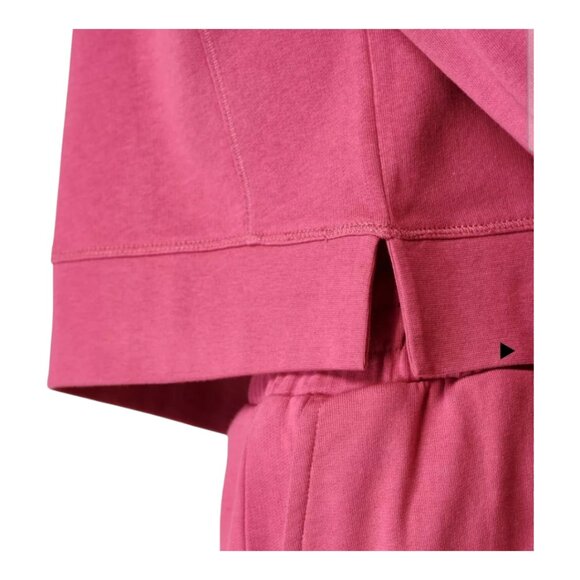 Sweaty Betty After Class Crop Sweatshirt in Pink Athleisure Casual Women's 8 - Picture 4 of 10